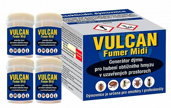 Vulcan Fumer Midi - 4 dýmovnice - pro hubení štěnic